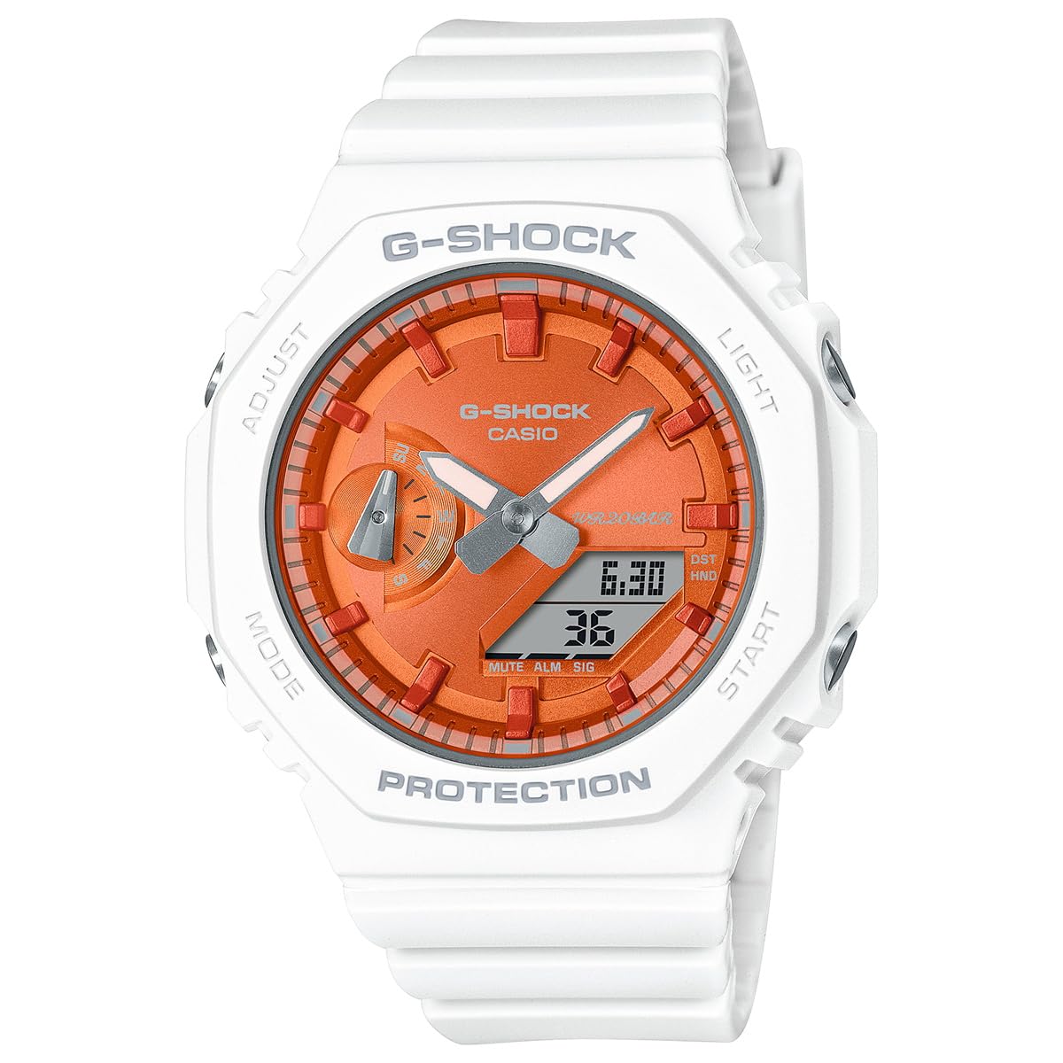 Amazon | G-SHOCK [カシオ]CASIO Gショック GMA-S2100WS-7AJF アナデジ
